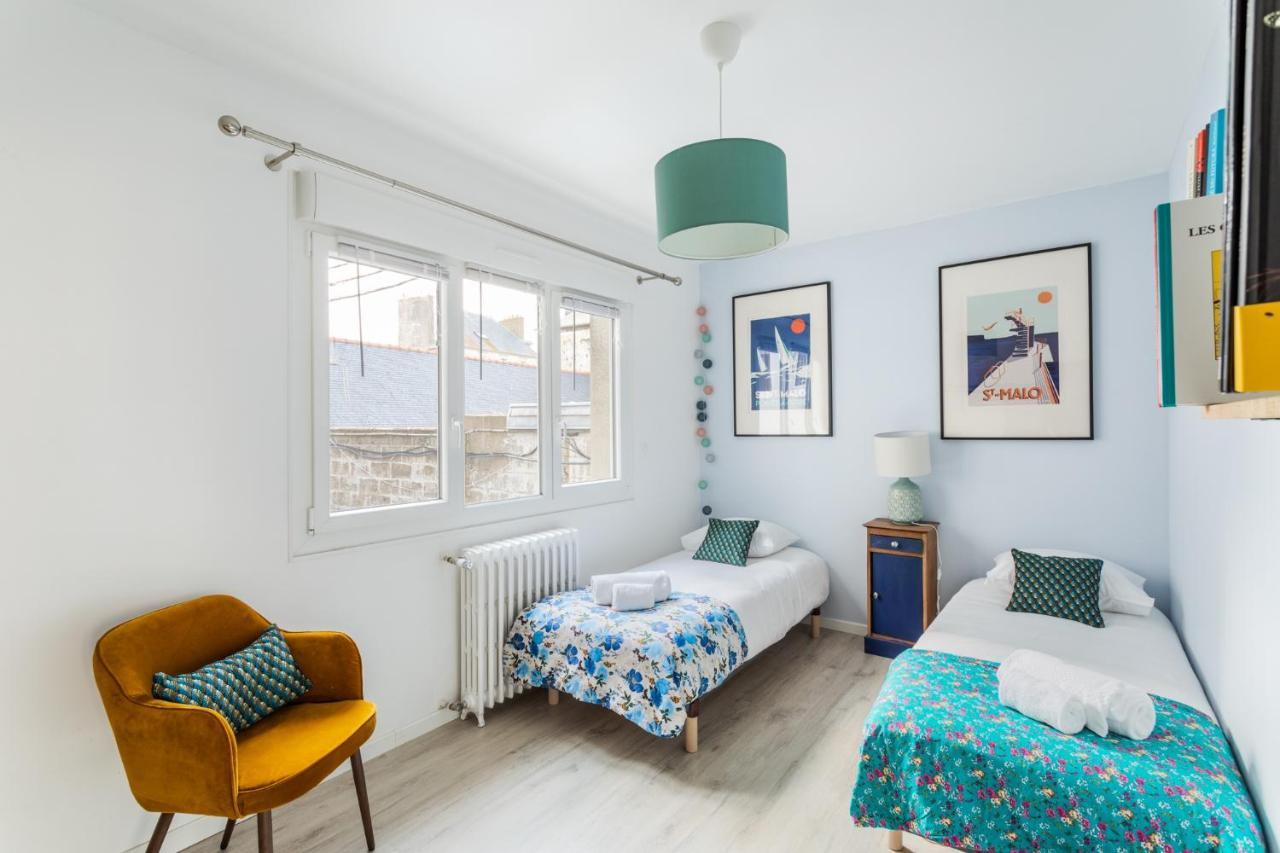 Les Abimes, Beau Logement Avec 2 Chambres Avec Parking Saint-Malo Exterior foto